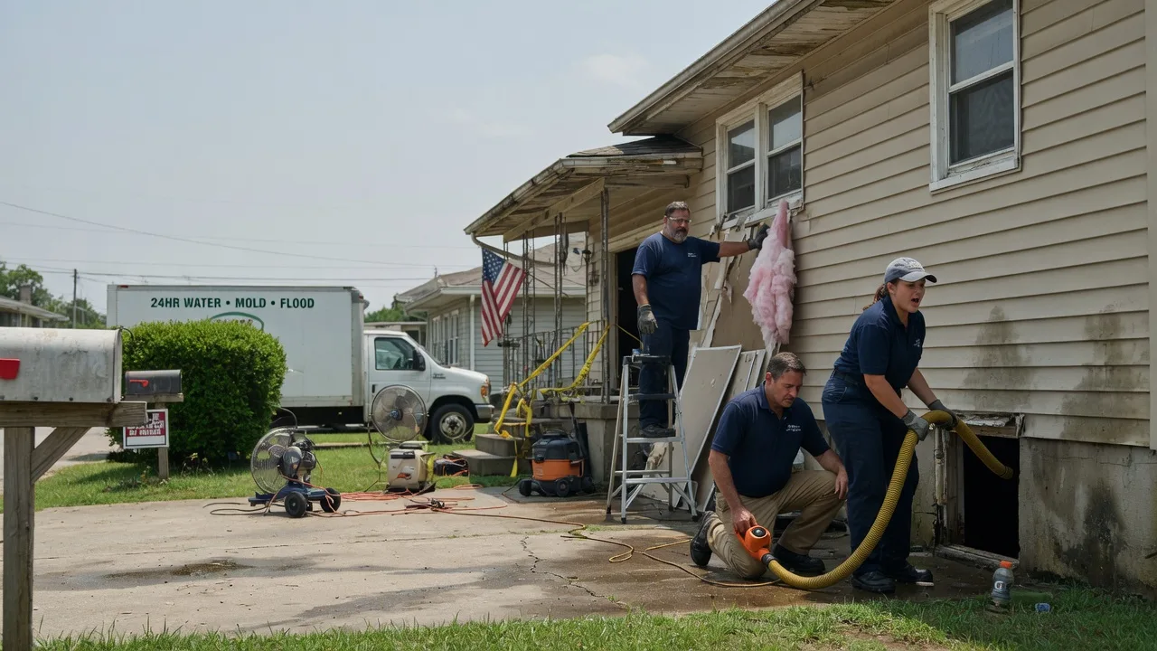 Water Damage Repair in Kilbourne, IL near me